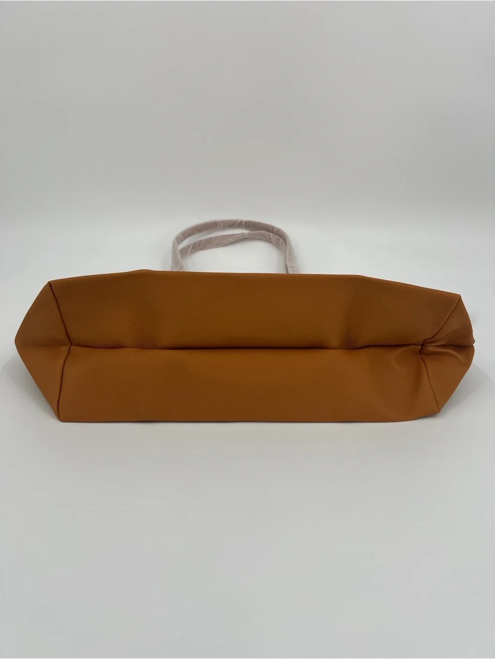 Lacoste Caramel Tote with Signature Crocodile Logo
